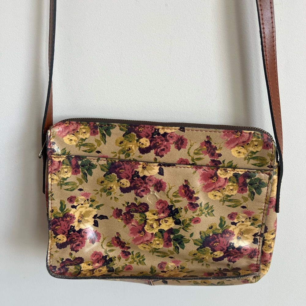 Patricia Nash Vallata Antique Floral Crossbody Purse